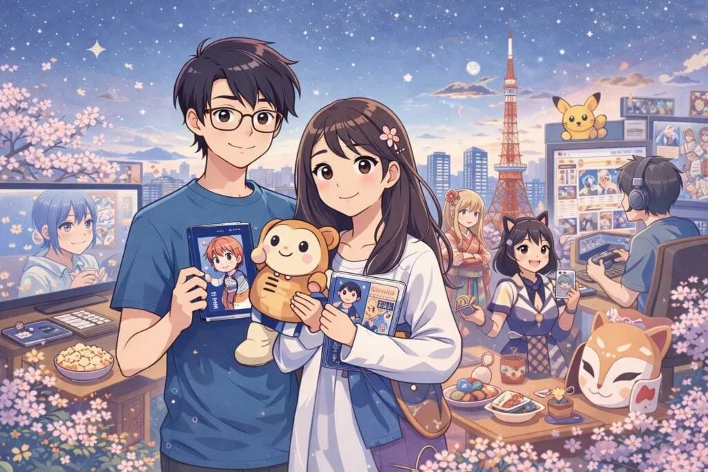 Weeb meaning — anime fandom illustration