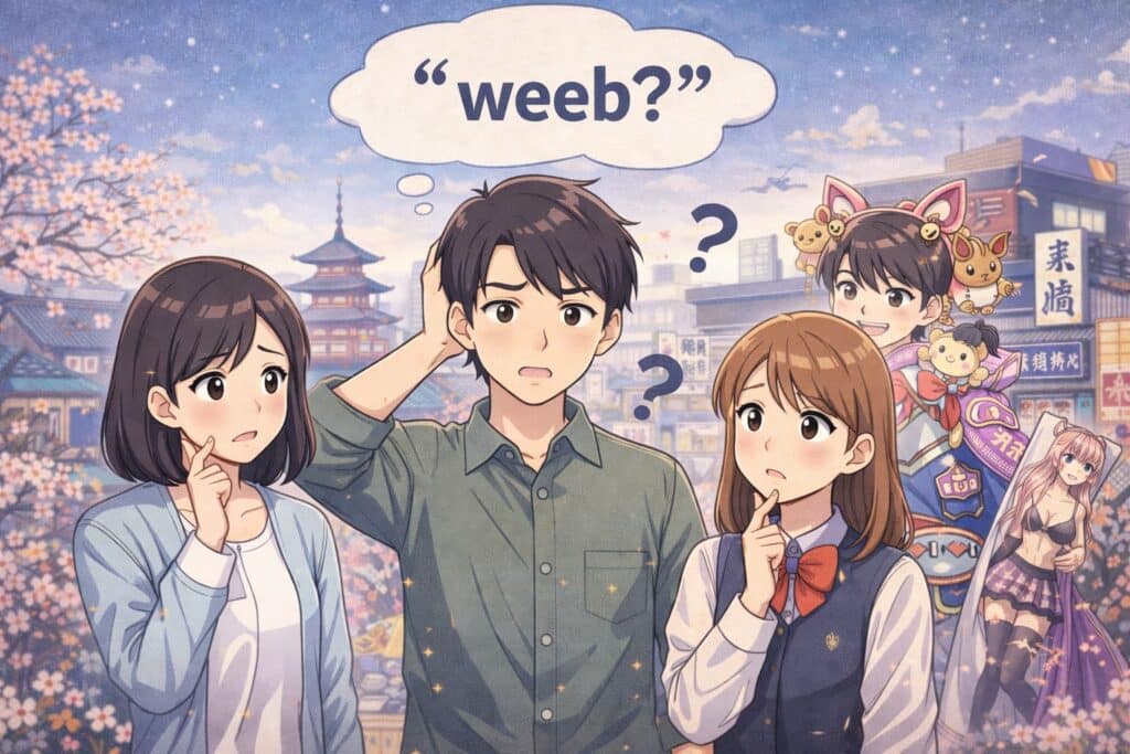 What do Japanese people think of the word weeb?